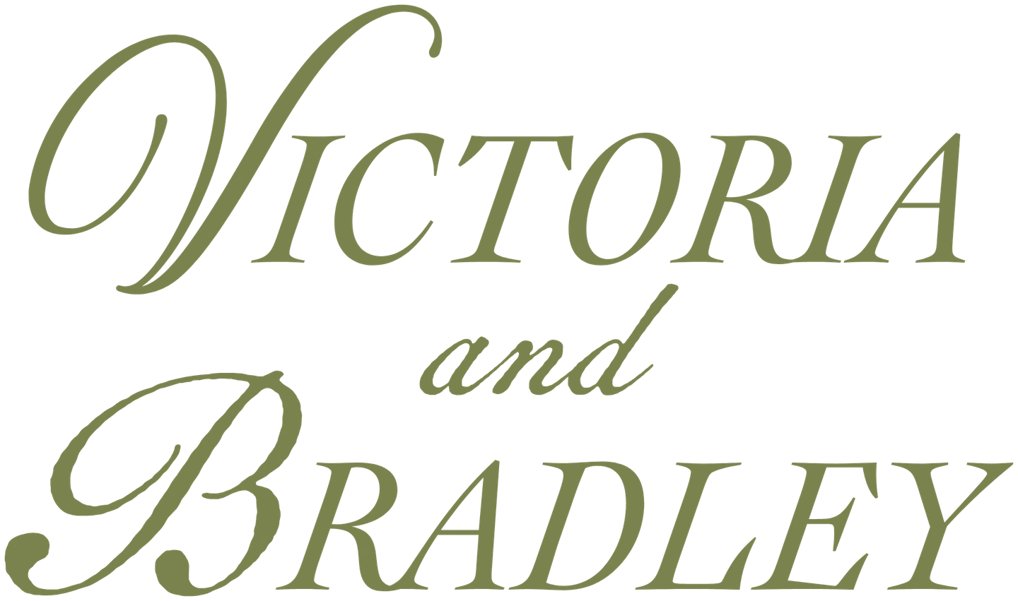 Victoria and Bradley